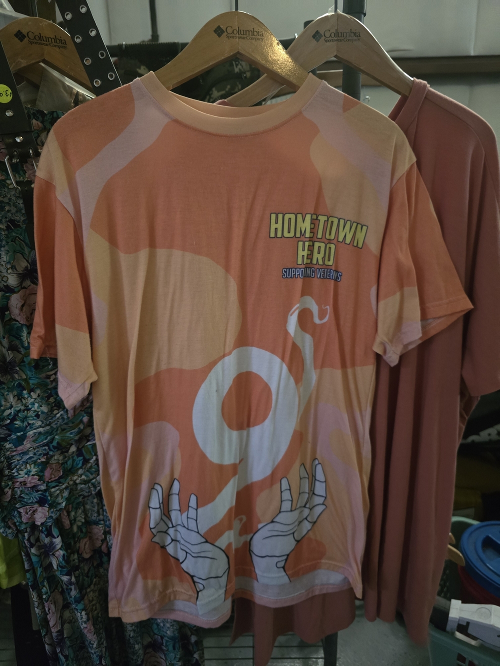 Hometown Hero Graphic Tee - Orange Multi